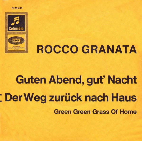 Rocco Granata : Guten Abend, Gut' Nacht / Der Weg Zurück Nach Haus (7",45 RPM,Single)