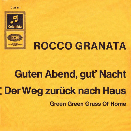 Rocco Granata : Guten Abend, Gut' Nacht / Der Weg Zurück Nach Haus (7",45 RPM,Single)