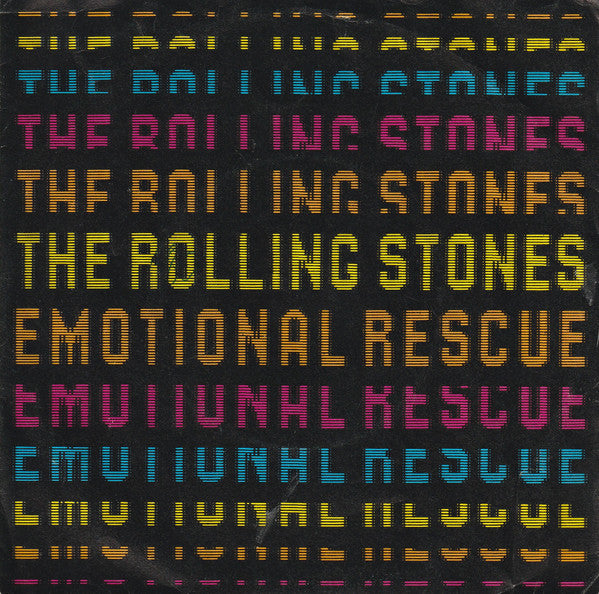 Rolling Stones, The : Emotional Rescue (7",45 RPM,Single,Stereo)