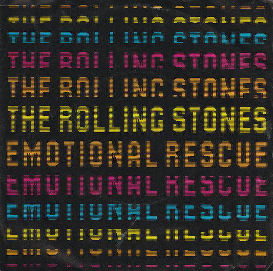 Rolling Stones, The : Emotional Rescue (7",45 RPM,Single,Stereo)