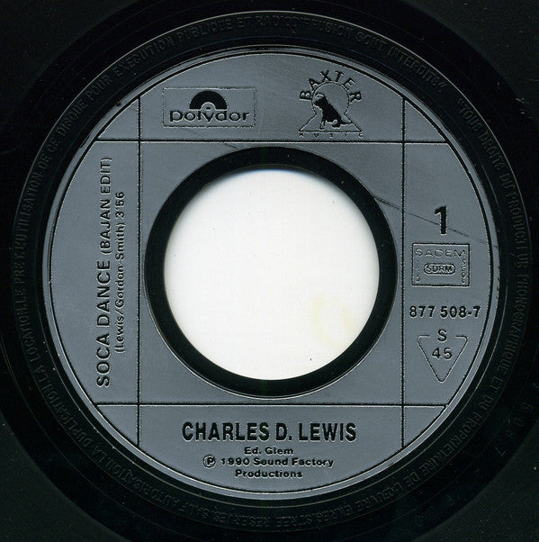 Charles D. Lewis : Soca Dance (7",45 RPM,Single,Stereo)