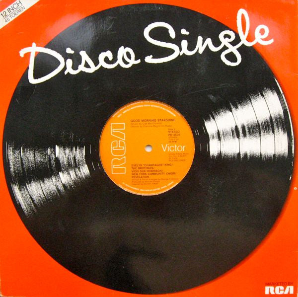 Evelyn King / Brothers, The / Vicki Sue Robinson / New York Community Choir, The / Revelation (2) : Aquarius/Let The Sunshine In / Good Morning Starshine (12",Single,45 RPM)