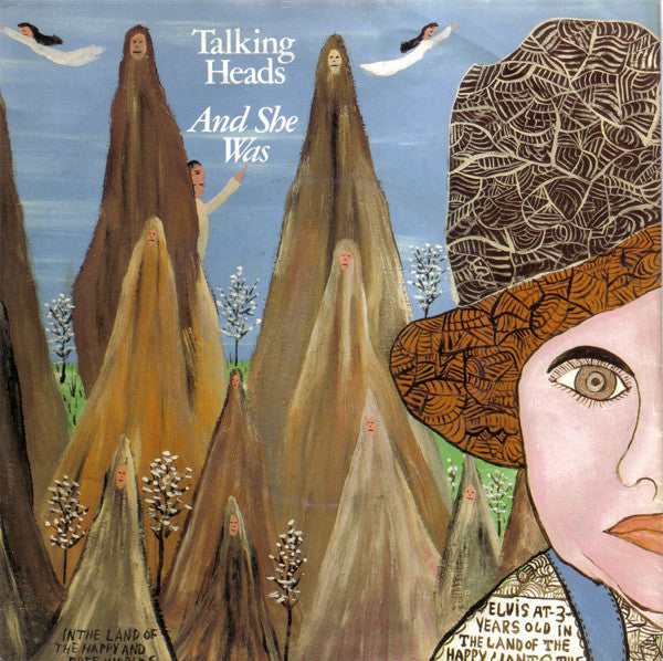 Talking Heads : And She Was (7",Single,45 RPM)