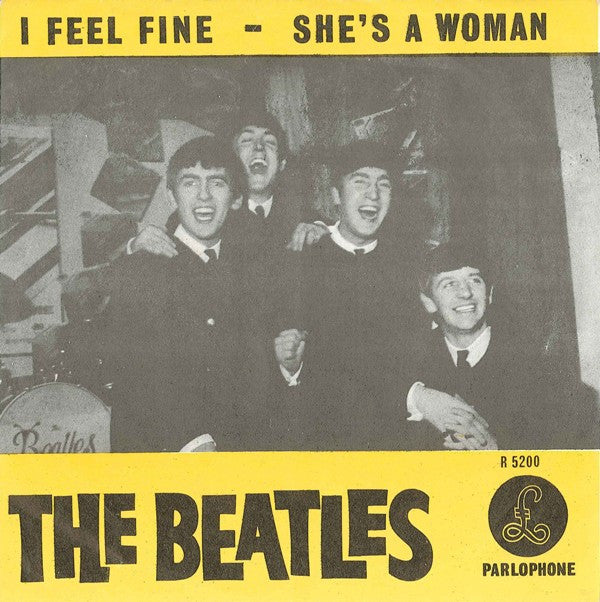 Beatles, The : I Feel Fine / She's A Woman (7",45 RPM,Single,Mono)