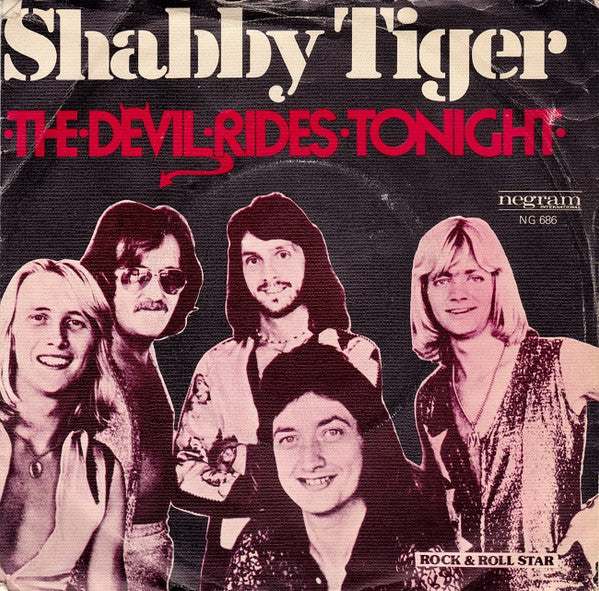 Shabby Tiger : The Devil Rides Tonight (7",45 RPM,Single)
