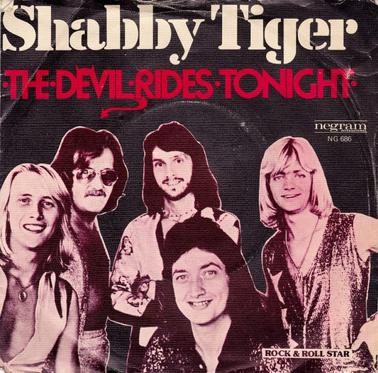 Shabby Tiger : The Devil Rides Tonight (7",45 RPM,Single)