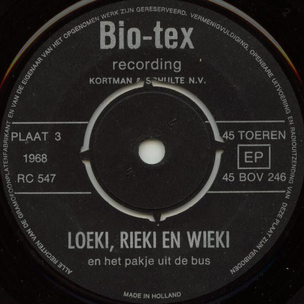 No Artist : Loeki, Rieki En Wieki - Plaat 3 (7",45 RPM,EP)