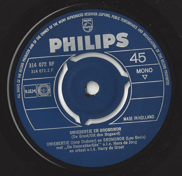 Swiebertje Met De Damrakkertjes (2) : Swiebertje (7",Single,45 RPM,Mono)