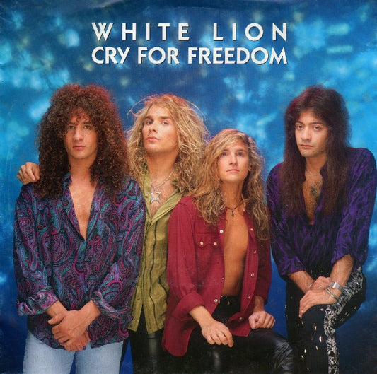 White Lion : Cry For Freedom (7",Single,45 RPM)