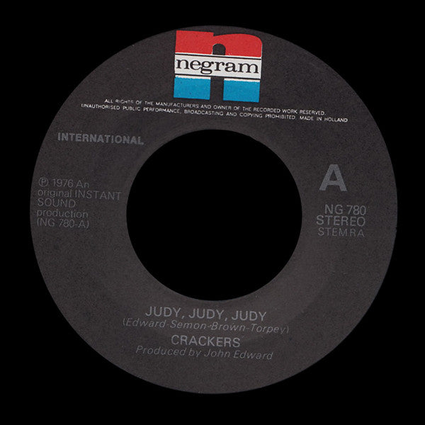 Crackers (5) : Judy, Judy, Judy (New Version) (7",45 RPM,Single)