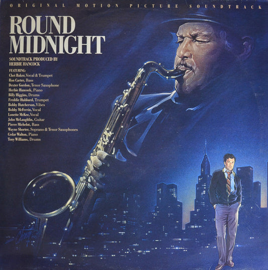 Herbie Hancock : Round Midnight - Original Motion Picture Soundtrack (LP,Album,Repress)