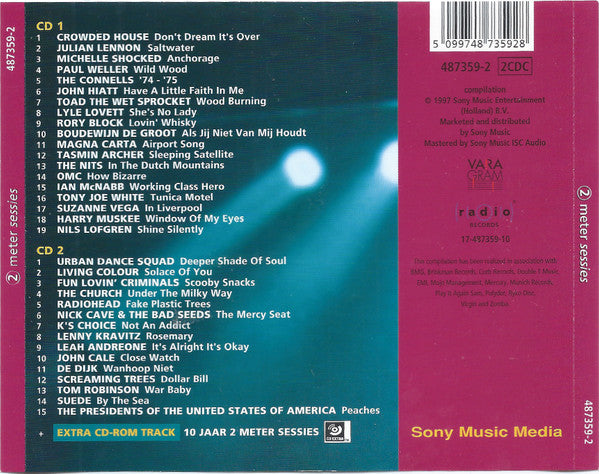 Various : Het Beste Uit 10 Jaar 2 Meter Sessies (Compilation,Enhanced)