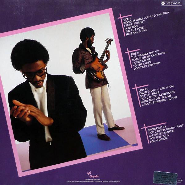 Linx : Intuition (LP,Album)