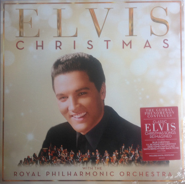 Elvis Presley With The Royal Philharmonic Orchestra : Christmas With Elvis And The Royal Philharmonic Orchestra (LP,Album)