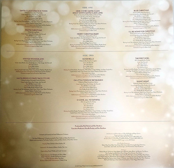 Elvis Presley With The Royal Philharmonic Orchestra : Christmas With Elvis And The Royal Philharmonic Orchestra (LP,Album)