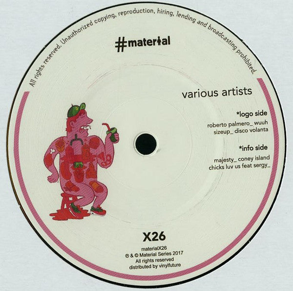 Various : Material Heads Vol. 26 (12",33 ⅓ RPM)