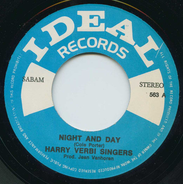Harry Verbi Singers, The : Night And Day (7",45 RPM,Single)