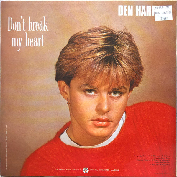 Den Harrow : Don't Break My Heart (12",45 RPM,Maxi-Single,Stereo)