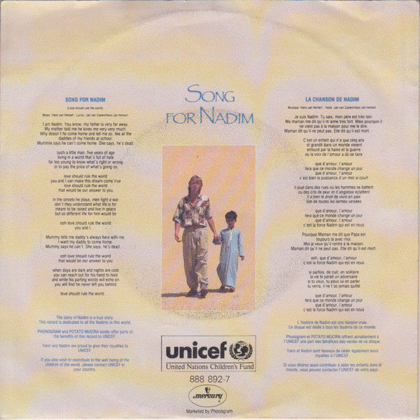 Yann Andersen : Song For Nadim (7",45 RPM,Single)