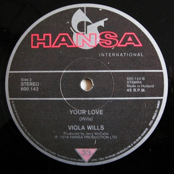 Viola Wills : Gonna Get Along Without You Now / Your Love (12",Single,45 RPM)