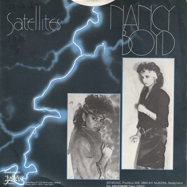 Nancy Boyd : Satellites (7",45 RPM,Single,Stereo)