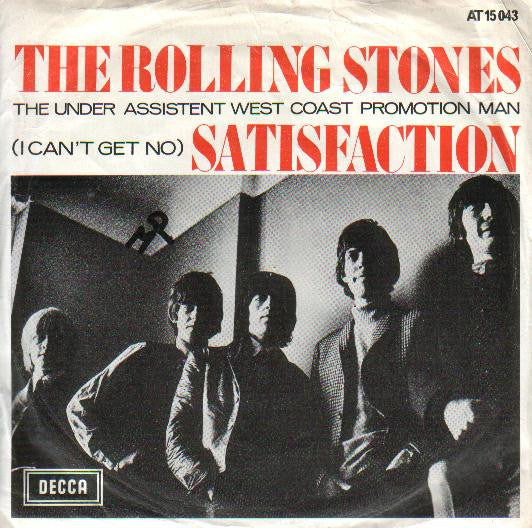 Rolling Stones, The : (I Can't Get No) Satisfaction (7",45 RPM,Single,Mono)