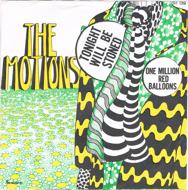 Motions, The : Tonight Will Be Stoned (7",45 RPM,Single,Mono)