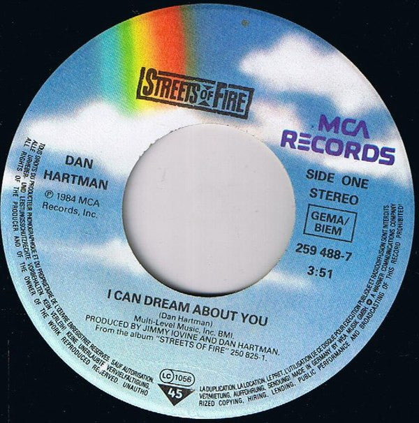Dan Hartman : I Can Dream About You (7",45 RPM,Single)