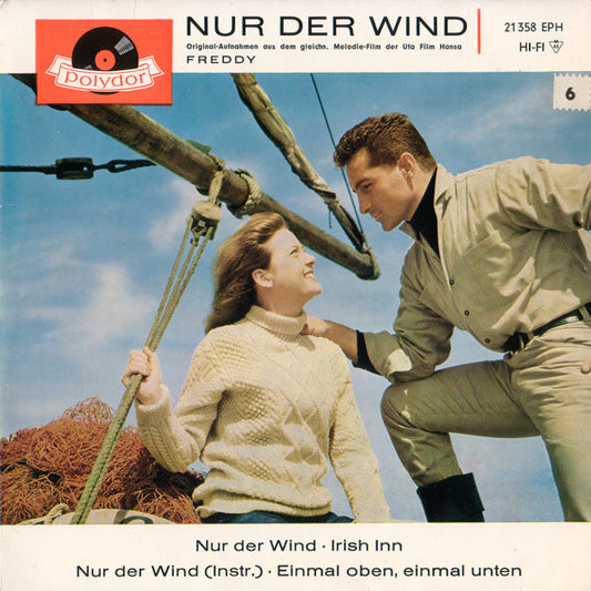 Freddy Quinn : Nur Der Wind (7",45 RPM,EP,Mono)