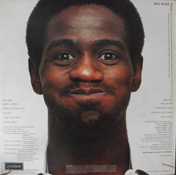 Al Green : Full Of Fire (LP,Album)