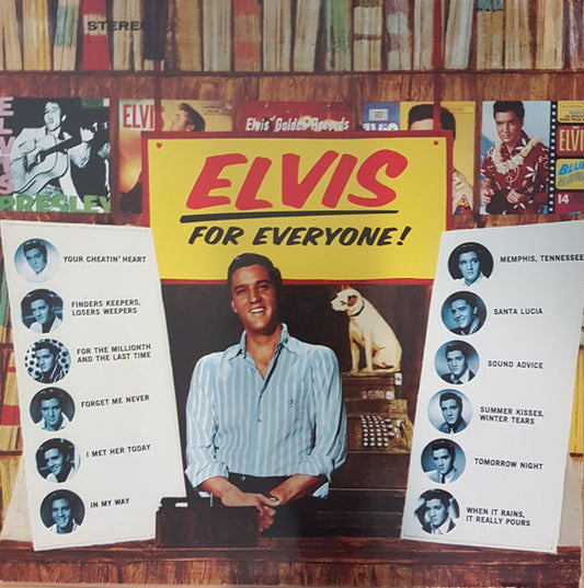 Elvis* : Elvis For Everyone! (LP, Album, RE)