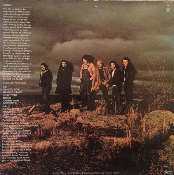 Kansas (2) : Kansas (LP,Album,Reissue,Stereo)