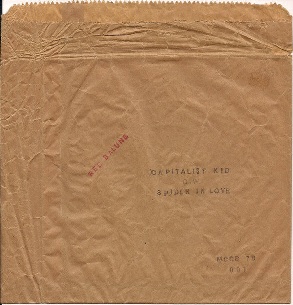 Red Balune : Capitalist Kid (7",Single)