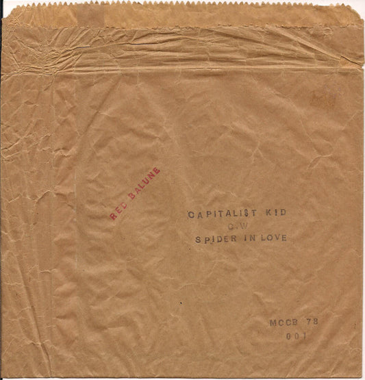 Red Balune : Capitalist Kid (7",Single)