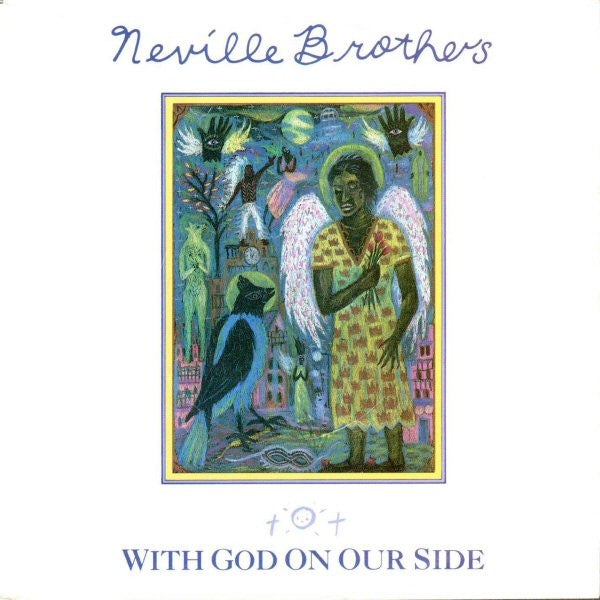 The Neville Brothers : With God On Our Side (7",45 RPM,Single)