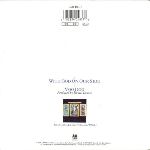 The Neville Brothers : With God On Our Side (7",45 RPM,Single)