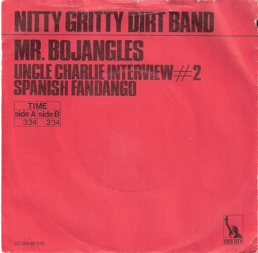 Nitty Gritty Dirt Band : Mr. Bojangles (7",Single,45 RPM)