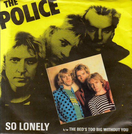 Police, The : So Lonely (7",45 RPM,Single)