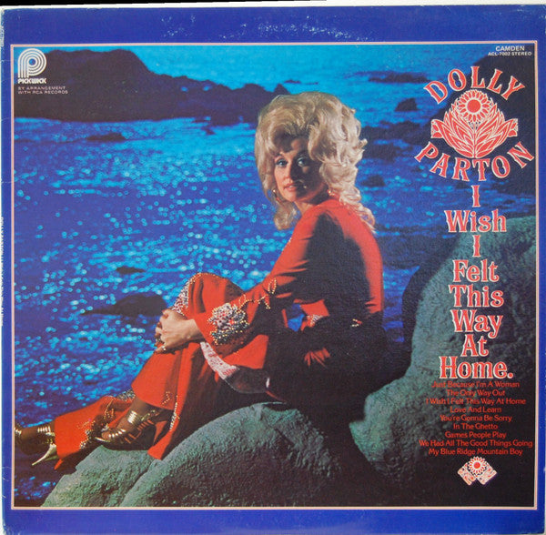 Dolly Parton : I Wish I Felt This Way At Home (LP,Compilation)