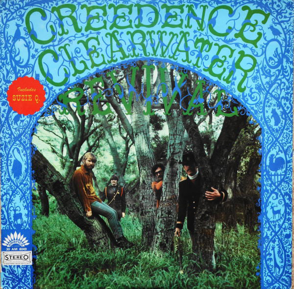 Creedence Clearwater Revival : Creedence Clearwater Revival (LP,Album,Reissue,Stereo)