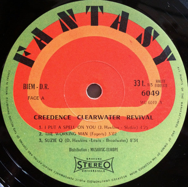 Creedence Clearwater Revival : Creedence Clearwater Revival (LP,Album,Reissue,Stereo)