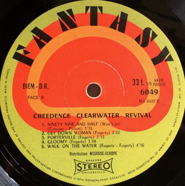 Creedence Clearwater Revival : Creedence Clearwater Revival (LP,Album,Reissue,Stereo)