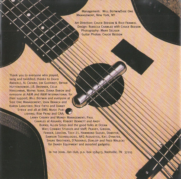 John Hiatt : Perfectly Good Guitar (Album)