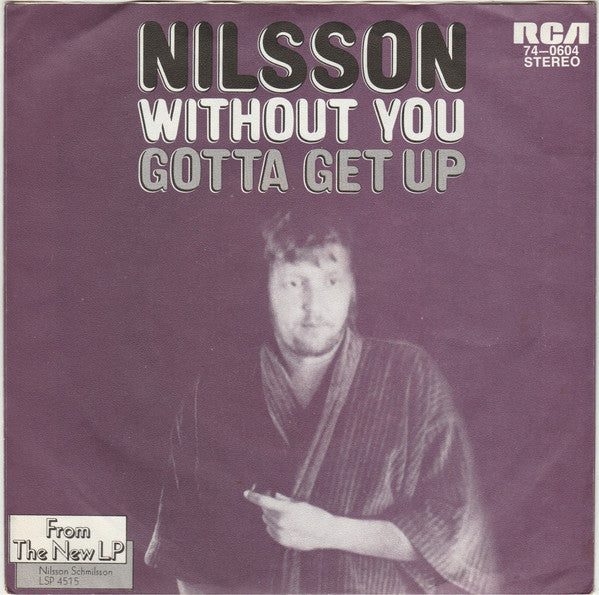 Harry Nilsson : Without You (7",Single,45 RPM)