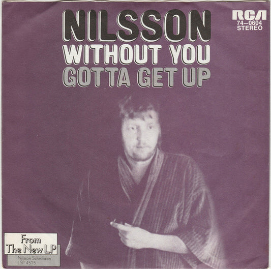 Harry Nilsson : Without You (7",Single,45 RPM)