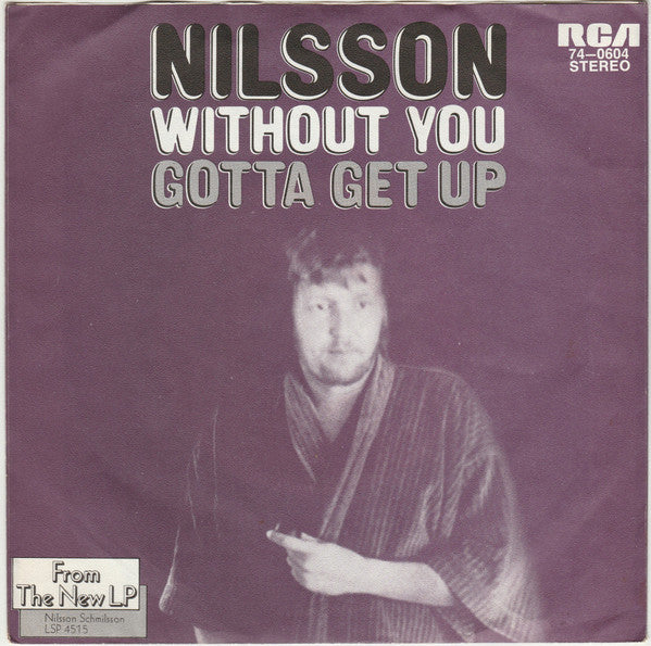 Harry Nilsson : Without You (7",Single,45 RPM)
