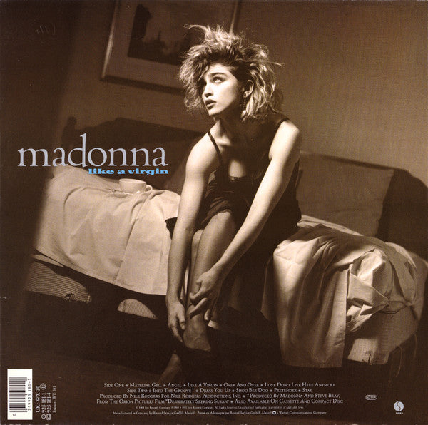 Madonna : Like A Virgin (LP,Album,Reissue,Stereo)