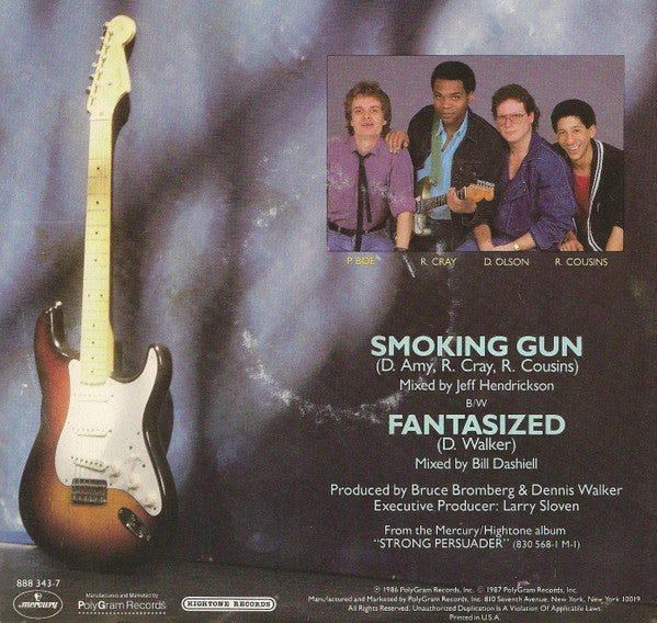 Robert Cray Band, The : Smoking Gun (7",Stereo)