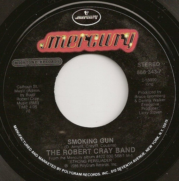 Robert Cray Band, The : Smoking Gun (7",Stereo)
