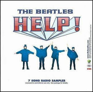 Beatles, The : Help!  (7 Song Radio Sampler) (Advance,Sampler)